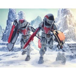 Cosmic Legions: Outpost Zaxxius figurine T.U.5.C.C. Phantom Trooper 