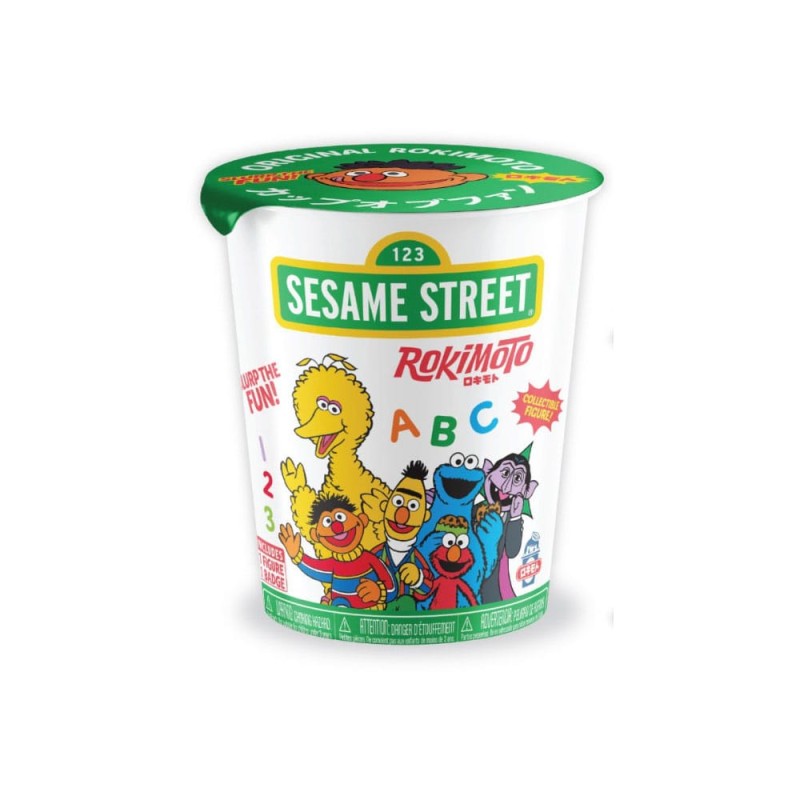 Sesame Street Rokimoto Cup of Fun présentoir figurines Blind Box Wave 1 10 cm (12)