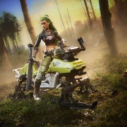 G.I. Joe Classified Series Action Figure and Vehicle Set no.194 Zanya and Dreadnok Chameleon (Swamp Skier) 15 cm