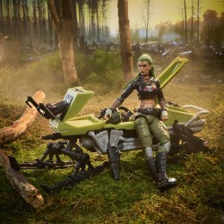 G.I. Joe Classified Series Action Figure and Vehicle Set no.194 Zanya and Dreadnok Chameleon (Swamp Skier) 15 cm