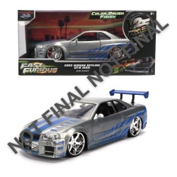 Fast & Furious Diecast Véhicule 1:24 Anniversary Nissan Skyline 19 cm