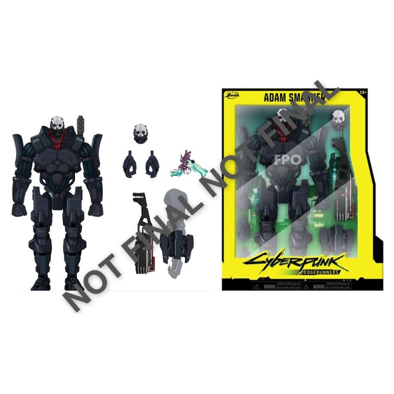 Cyberpunk figurine Adam Smasher 15 cm