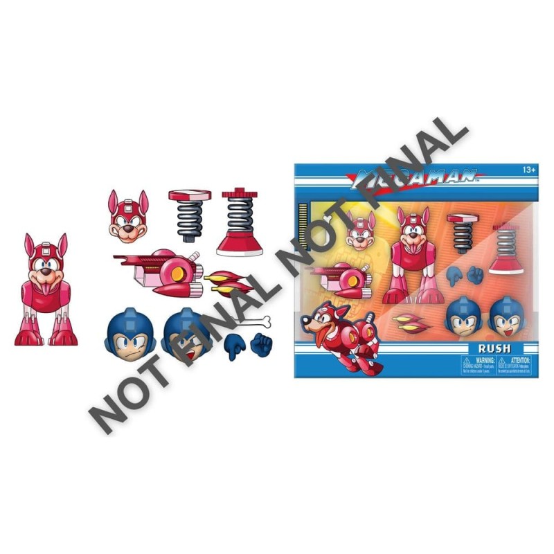 Mega Man figurine Rush 7 cm