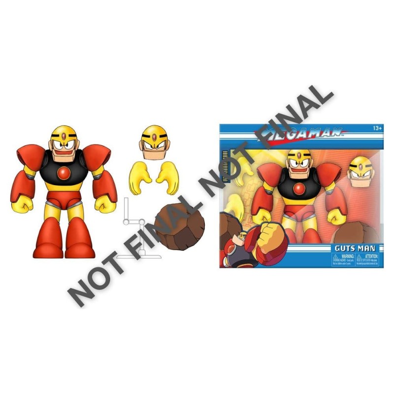 Mega Man figurine Guts Man 15 cm