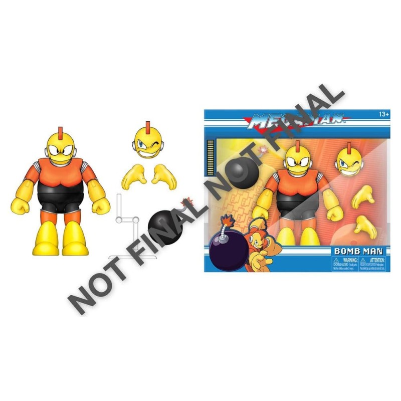 Mega Man figurine Bomb Man 13 cm