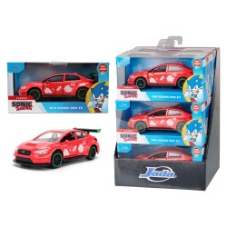 Sonic Diecast Model 1:32 Knuckles 2016 Subaru WRX STI Assortment (6)