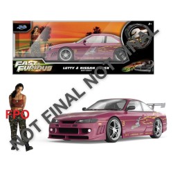 Fast & Furious Diecast Model 1/24 1997 Nissan 240SX 9 cm