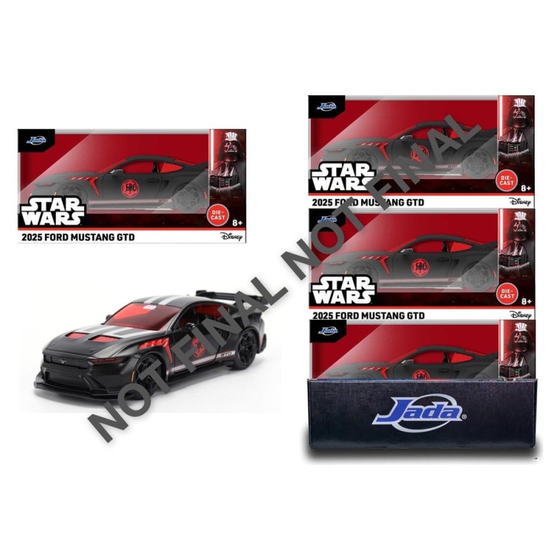 Star Wars Véhicule 1:32 Darth Vader 2005 Ford Mustang GTD assortiment (6)