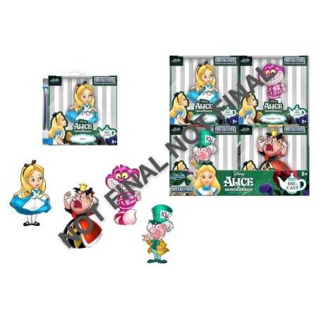 Alice au pays des merveilles présentoir figurines mini 6 cm Wave 1 (12)