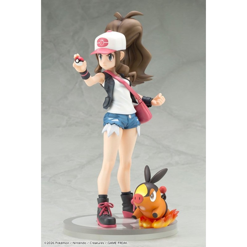 Pokémon figurine PVC 1/8 Hilda with Tepig Artfx J 21 cm