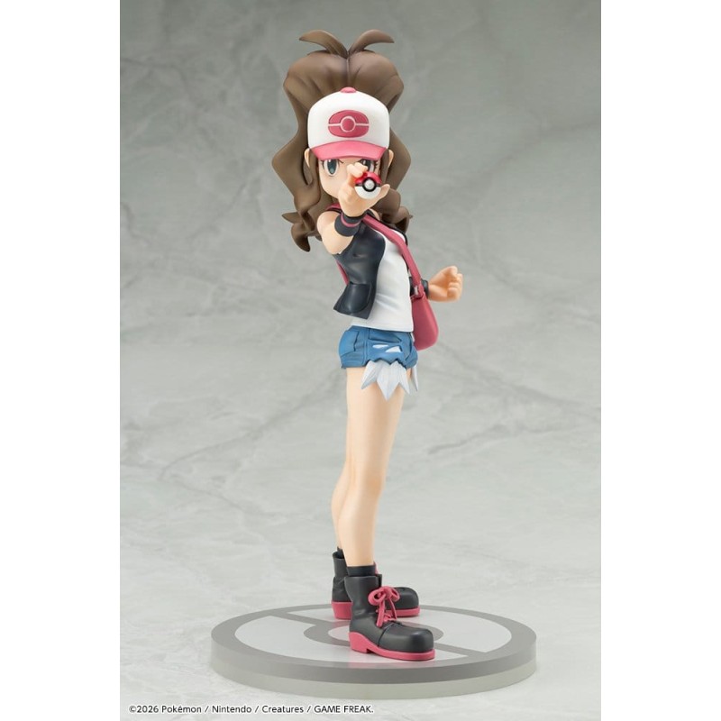 Pokémon figurine PVC 1/8 Hilda with Tepig Artfx J 21 cm