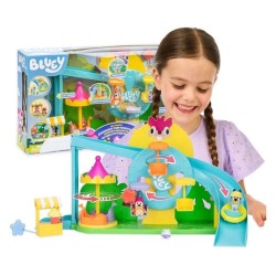 Bluey playset parc d'attractions