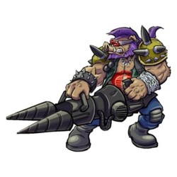 Tortues Ninja x G.I. Joe Crossover Classics figurine Rocksteady x Dreadnok Buzzer 12 cm