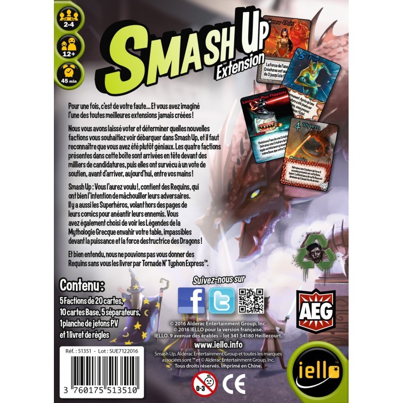 Smash Up - Vous l'aurez voulu ! (Ext.6)