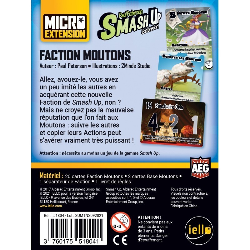 Smash Up - Micro Extension - Sheep