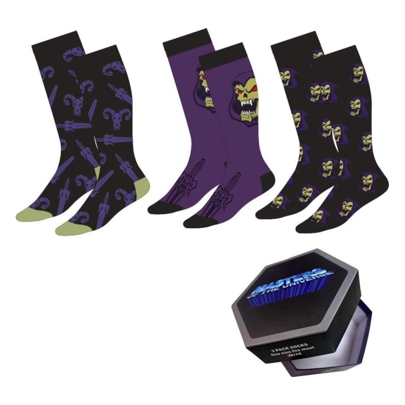 Les Maîtres de l'Univers chaussettes pack de 3 38-45
