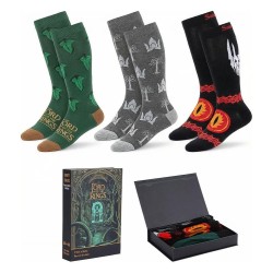 Le Seigneur des Anneaux chaussettes pack de 3 38-45