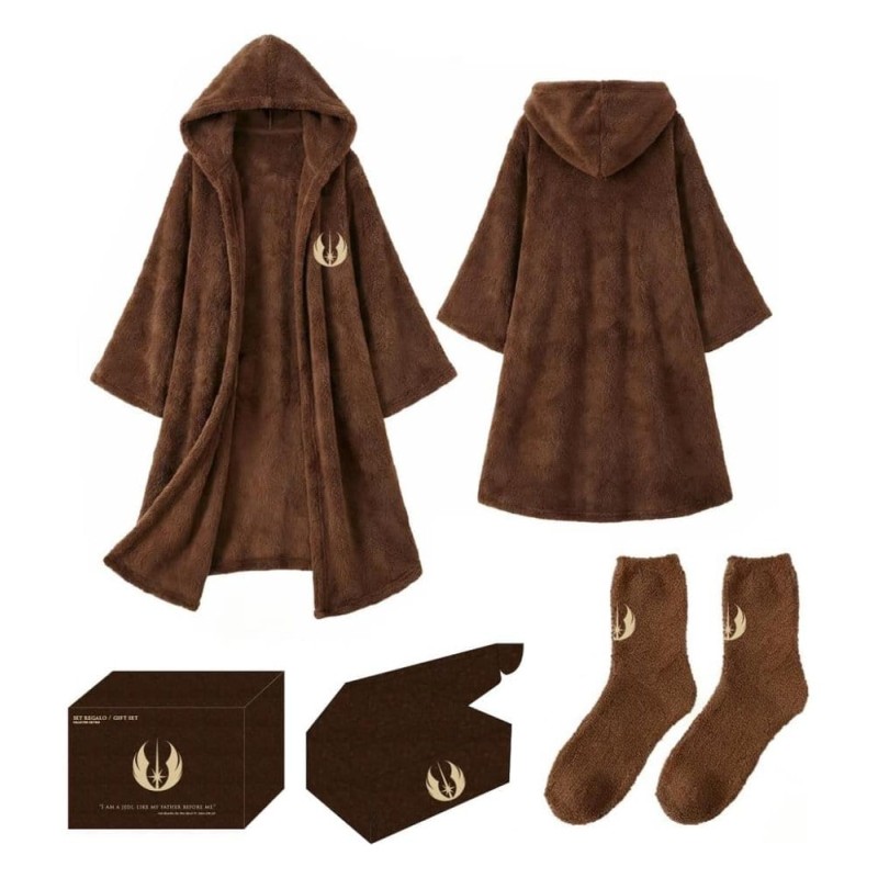 Star Wars Cape en Polaire & Chaussettes Coffret Cadeau