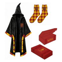 Harry Potter Cape en Polaire & Chaussettes Coffret Cadeau