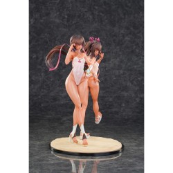 Taimanin pack 2 figurines PVC 1/6 Swimsuit Adult Yukikaze & Yukikaze Mizuki 27 cm