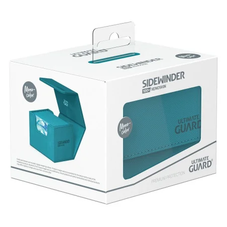 produit : Sidewinder 100+ XenoSkin Monocolor Bleu Pétrole marque : Ultimate Guard produit : Sidewinder 100+ XenoSkin Monocolor Bleu Pétrole marque : Ultimate Guard