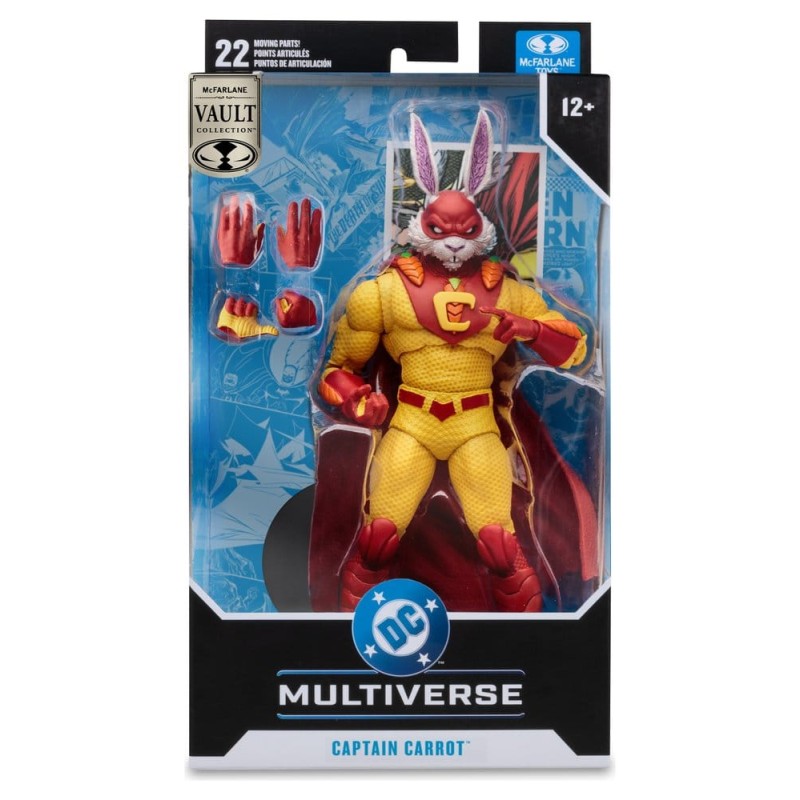 DC Multiverse McFarlane Vault Collection Action Figure Captain Carrot (Justice League Incarnate) 18 cm