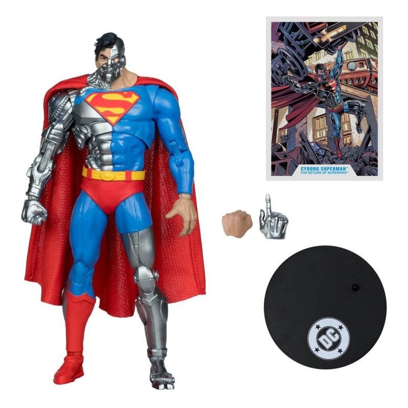 DC Multiverse McFarlane Vault Collection figurine Cyborg Superman (Revenge of the Green Lanterns) 18 cm