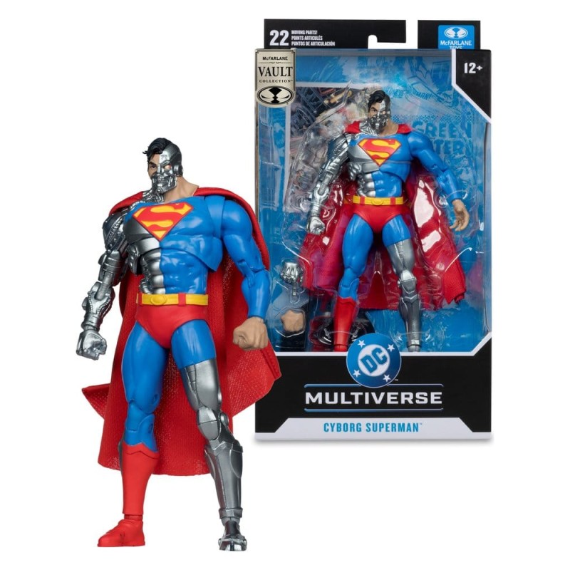 DC Multiverse McFarlane Vault Collection figurine Cyborg Superman (Revenge of the Green Lanterns) 18 cm