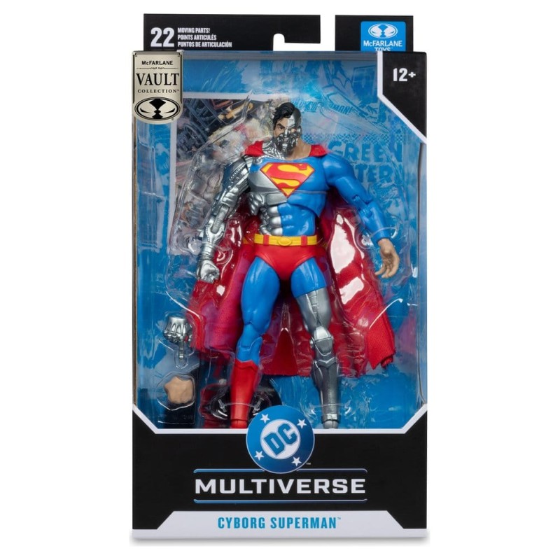 DC Multiverse McFarlane Vault Collection figurine Cyborg Superman (Revenge of the Green Lanterns) 18 cm