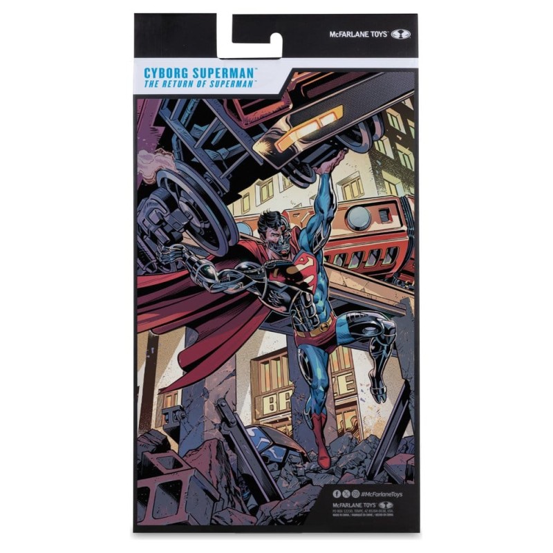 DC Multiverse McFarlane Vault Collection figurine Cyborg Superman (Revenge of the Green Lanterns) 18 cm