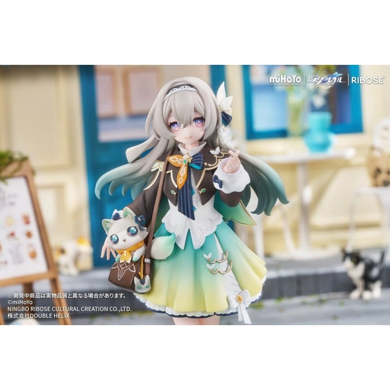 Honkai: Star Rail Rise Up+ Chibi Cat Series Mini Figure Firefly Ver. 18 cm
