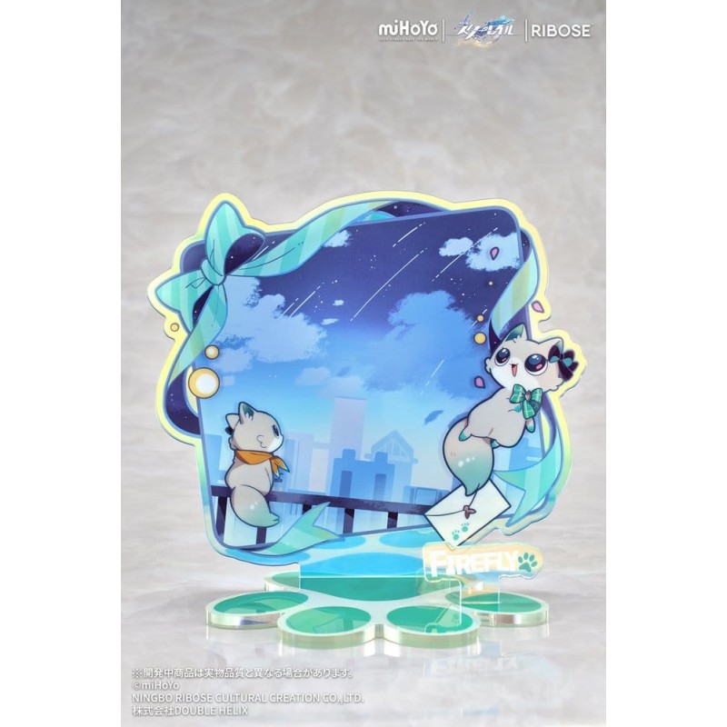 Honkai: Star Rail Rise Up+ Chibi Cat Series figurine mini Firefly Ver. 18 cm