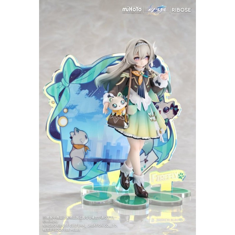 Honkai: Star Rail Rise Up+ Chibi Cat Series figurine mini Firefly Ver. 18 cm
