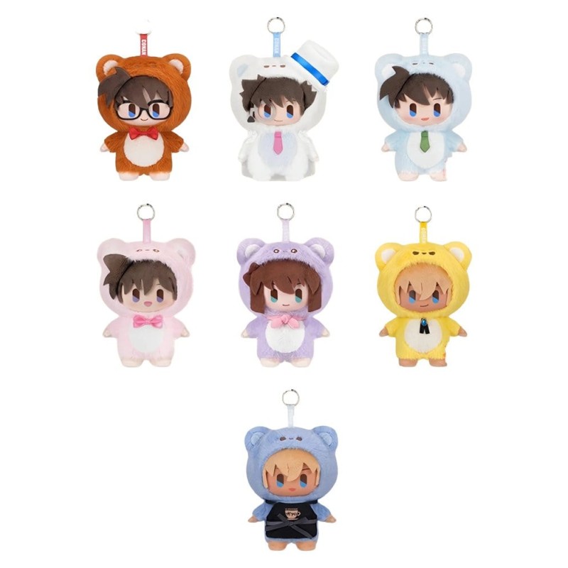Detective Conan / Case Closed peluches Bear Detective Series Blind Box 15 cm Display (6)