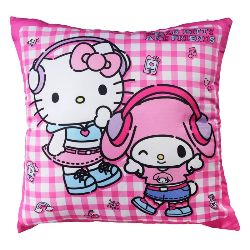 Sanrio Couch Cushion Hello Kitty & Friends Pop 35 x 35 cm