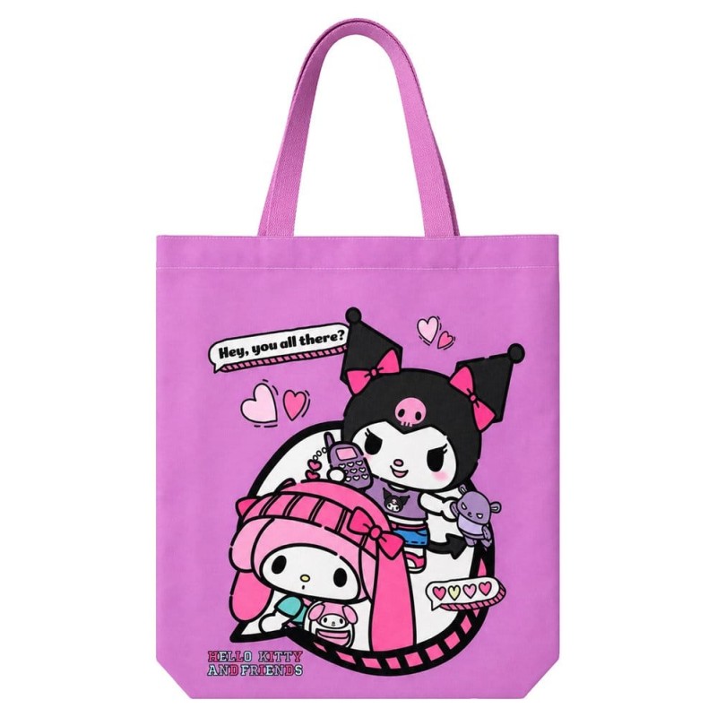 Sanrio Sac fourre-tout Hello Kitty & Friends Pop Style 34.5 x 43 cm
