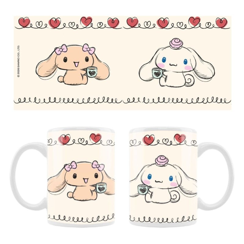 Sanrio Mug Cinnamoroll Drawing Touch