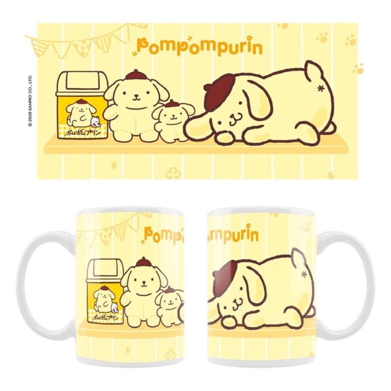 Sanrio mug Pompompurin Squishy Cute Purin 02