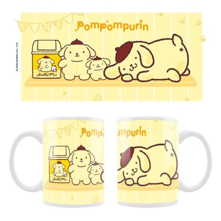 Sanrio mug Pompompurin Squishy Cute Purin 02