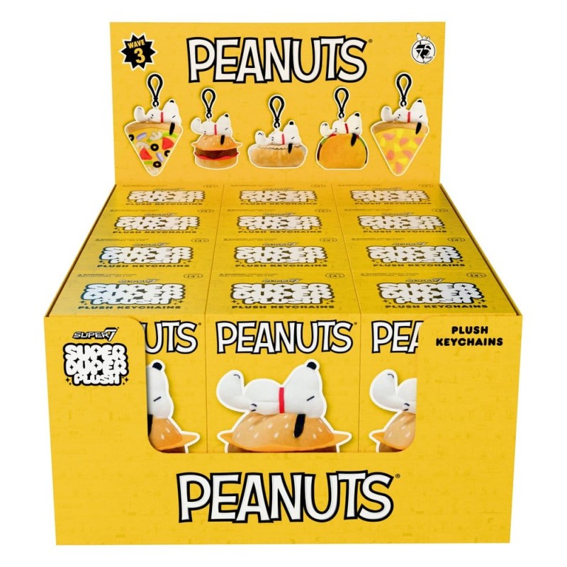 Peanuts Super Duper Plush Figures Wave 03 Blind Box Display (12)