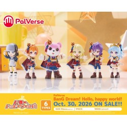 BanG Dream! présentoir boîte-mystère figurines mini PalVerse Hello, Happy World! (6)