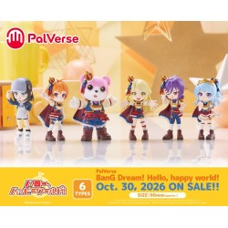 BanG Dream! PalVerse Mini Figures Hello, Happy World! Blind Box Display (6)