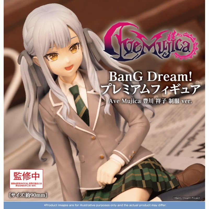 BanG Dream! figurine PVC Premium Ave Mujica Sakiko Togawa Uniform ver. 9 cm