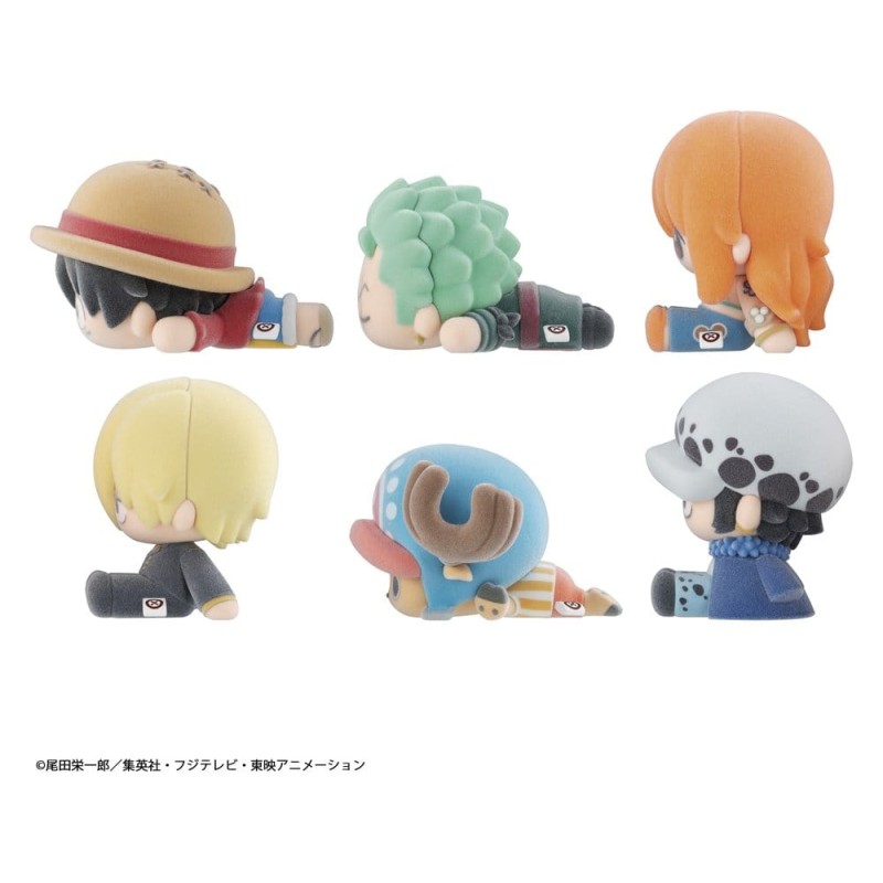 One Piece Nuippo présentoir de mini-figurines Boîte Mystère 6 cm (6)