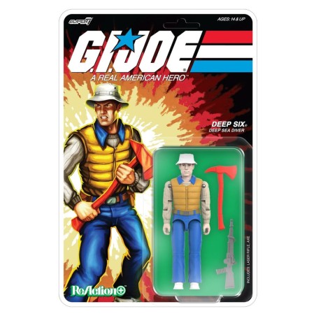 G.I. Joe (Comic) ReAction+ Action Figure Wave 09 Deep Six