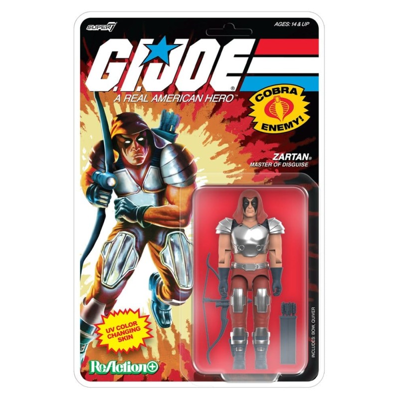 G.I. Joe (Comic) ReAction+ Action Figure Wave 09 Zartan