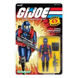 G.I. Joe ReAction+ figurine Wave 09 Cobra Viper Gunner