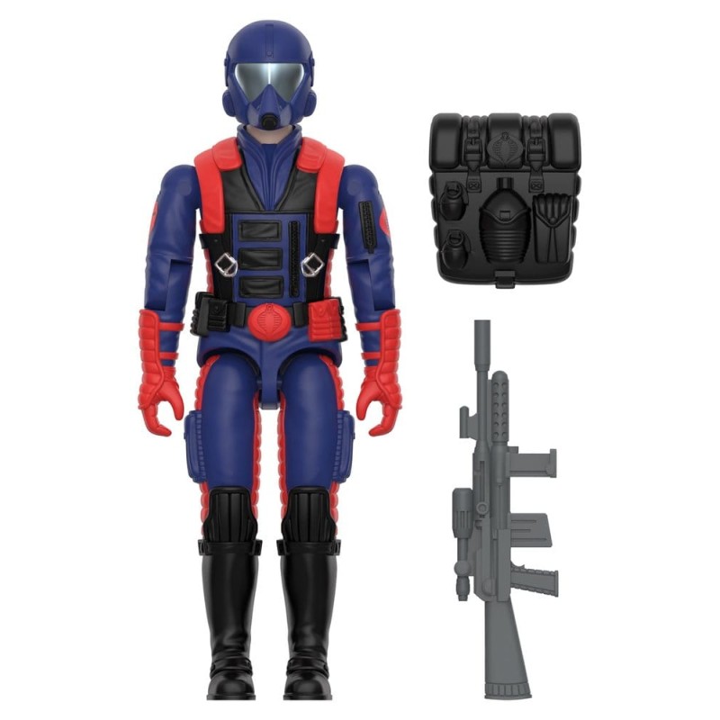 G.I. Joe ReAction+ figurine Wave 09 Cobra Viper Gunner