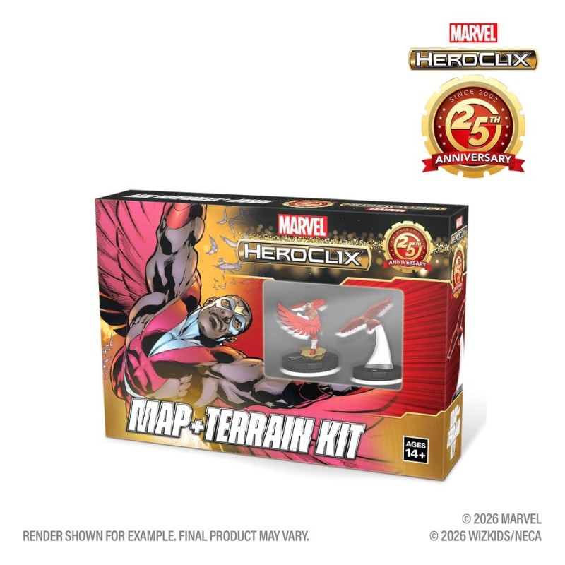 Marvel HeroClix: 25th Anniversary Kit de Carte et de Terrain