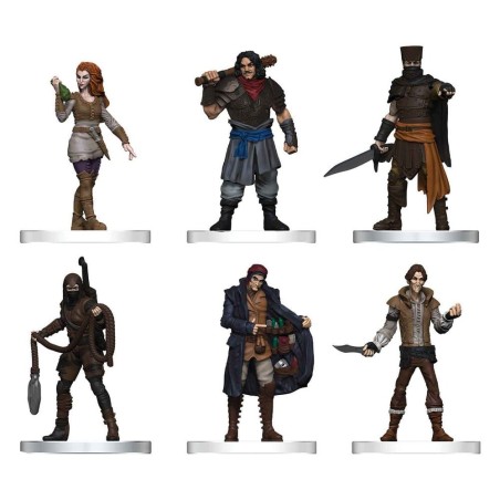 Pathfinder Battles Voorbeschilderde Miniaturen Criminelen 20 cm